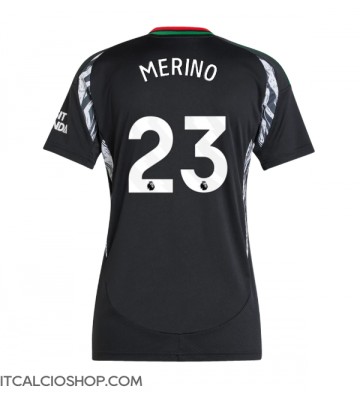 Arsenal Mikel Merino #23 Seconda Maglia Femmina 2024-25 Manica Corta